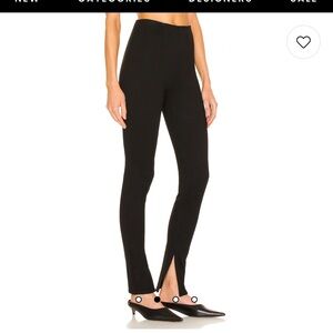 Anine Bing Black Slim Fit Pants